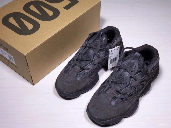 Black Adidas F36640 Utility Yeezy 500 0724